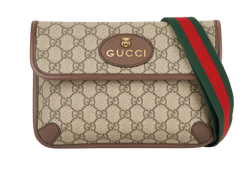 GG Supreme Neo Vintage Beltbag, Canvas, Beige, 493930493075, DB/B, 3*